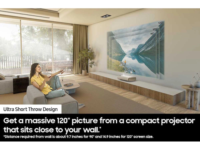 120" Class The Premiere 7 4K Smart Laser Projector