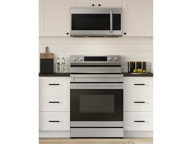 Smart Freestanding Electric Range with No-Preheat Air Fry & Convection in Stainless Steel