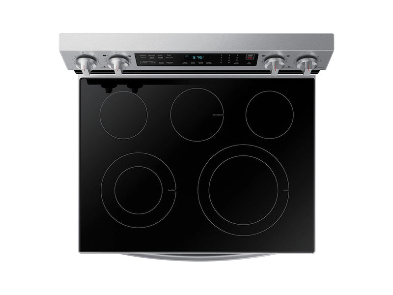 Smart Freestanding Electric Range with No-Preheat Air Fry & Convection in Stainless Steel