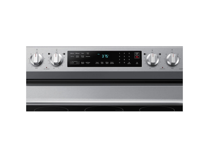 Smart Freestanding Electric Range with No-Preheat Air Fry & Convection in Stainless Steel